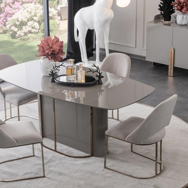 Beyonce étkezőszék fehér-bronz