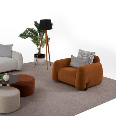 Axis fotel téglavörös