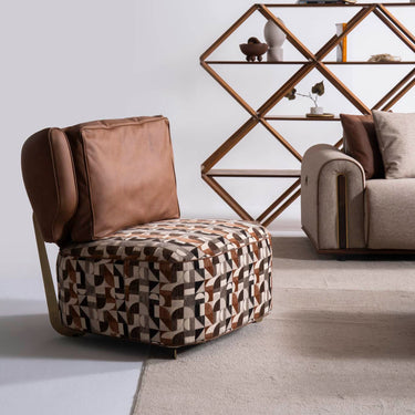 Grande fotel sötétbarna