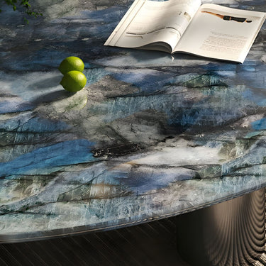 Steel Aba dohányzóasztal kék