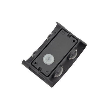 Fali lámpa LED 16w 1300lm 4000k IP65 169×80×40mm fekete