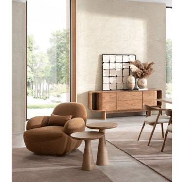 Soho lerakóasztal világosbarna