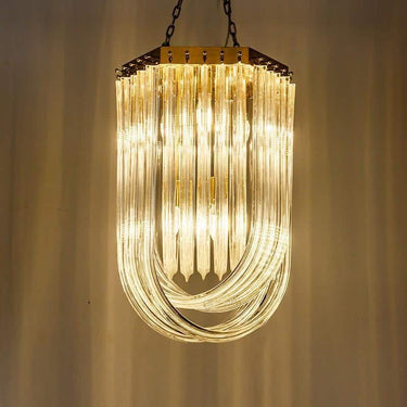 Edna mennyezeti lámpa arany-kristály (több méretben)