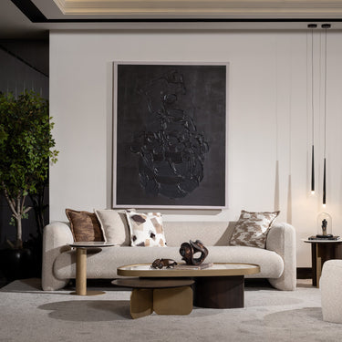 LE MANS dohányzóasztal  fából sötétbarna