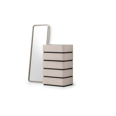 Dream 5 fiókos keskeny komód bézs