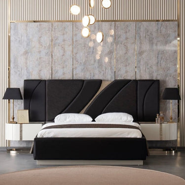 Aura franciaágy krém-bronz