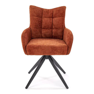 Malaga forgószék téglavörös