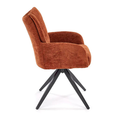 Malaga forgószék téglavörös