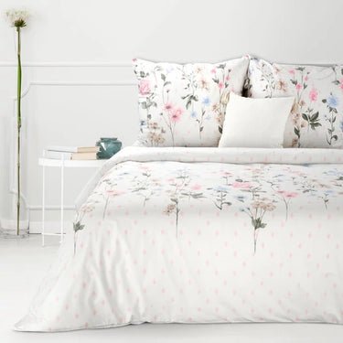 Zara14 pamut ágyneműhuzat mezei virágmintával 140x200 cm - 70x90 cm