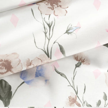 Zara14 pamut ágyneműhuzat mezei virágmintával 140x200 cm - 70x90 cm