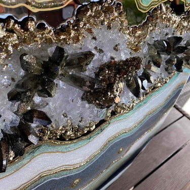 Aven Dalia epoxi gyanta kép mintás