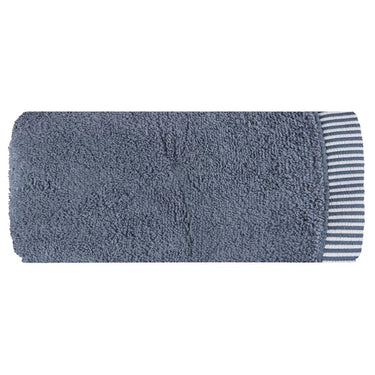 2db-os törölköző szett csíkos szegéllyel Grafit