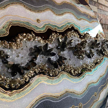 Aven Dalia epoxi gyanta kép mintás