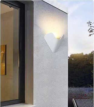 Fali lámpa LED 12w 1000lm 6500k IP65 200×170×88mm fehér