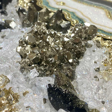 Aven Dalia epoxi gyanta kép mintás