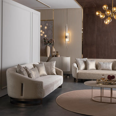 Aura kanapé 3 személyes bézs