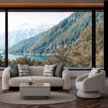 AVENTADOR forgó fotel bézs