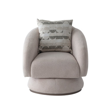 AVENTADOR forgó fotel bézs