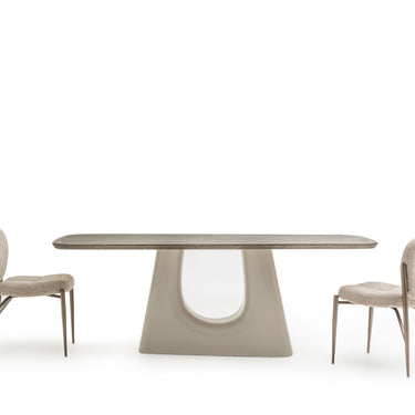 MONGE étkezőasztal több méretben homokszín