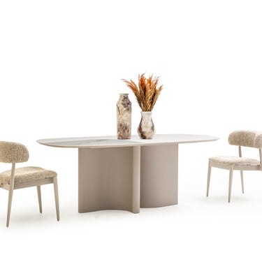 PALERMO étkezőasztal krém (több méretben)