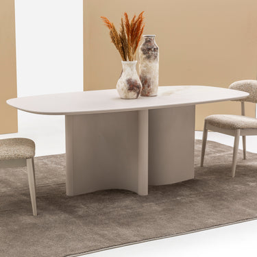 PALERMO étkezőasztal krém (több méretben)