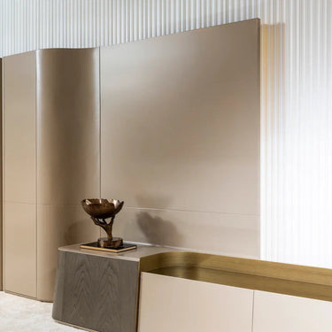 KAPADOKYA TV szekrény bézs, sötétbarna