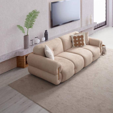 Petra 3 személyes kanapé krém