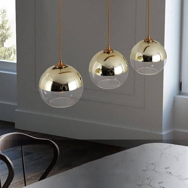 ARIA 3L függesztett lámpa arany