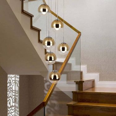 ARIA 9R függőlámpa arany