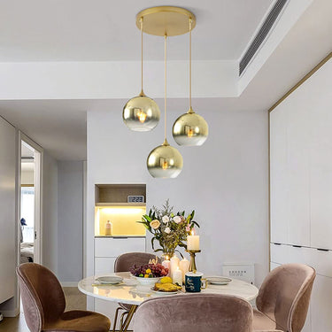 ARIA 3R függesztett lámpa arany