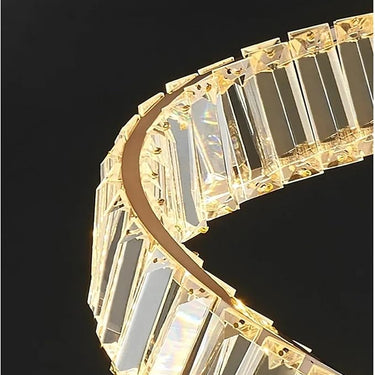 BERIL Mini függőlámpa 45 cm arany