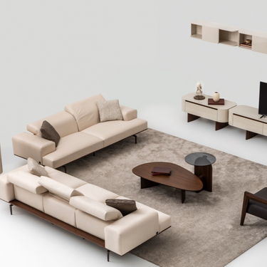 Aster 3 személyes kanapé bézs