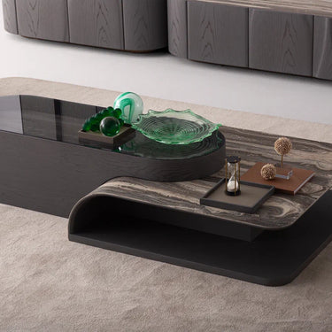 ZEN dohányzóasztal sötétbarna