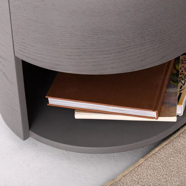 ZEN éjjeliszekrény sötétszürke