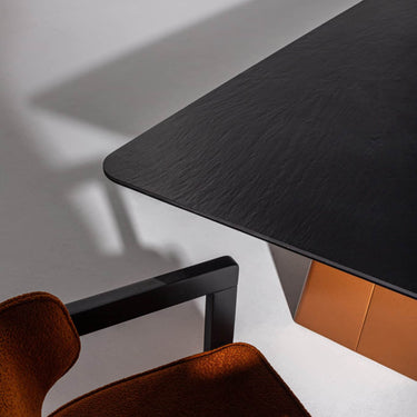 Madrid étkezőasztal fekete 215 cm