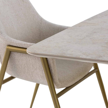 Paris étkezőasztal bézs 140 cm