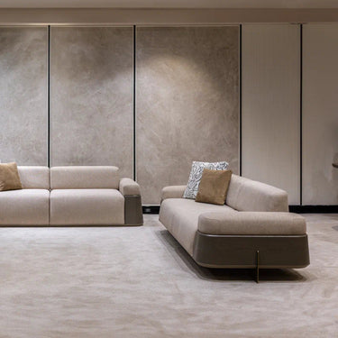 NARMAN kanapé bézs - emelt alap