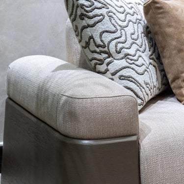 NARMAN kanapé bézs - zárt alap