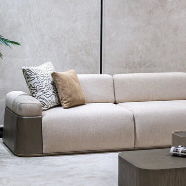 NARMAN kanapé bézs - zárt alap