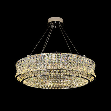 AVON függőlámpa kristály-ezüst