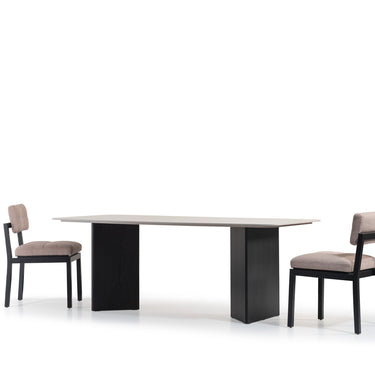 FORENZA étkezőasztal fekete-fehér (több méretben)