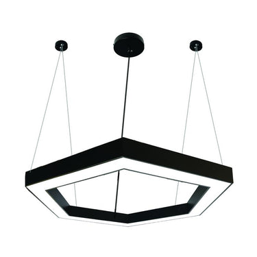 LED világítás 50W fekete