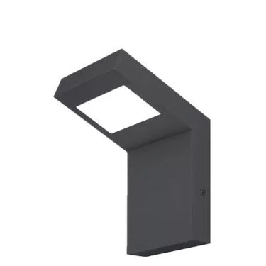 Kültéri fali lámpa 10w 720lm 4000k 110° IP54 Antracit 100x109x160mm
