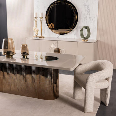 Panamera étkezőasztal bézs 230 cm