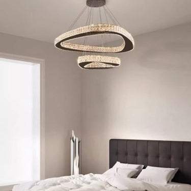 ALLE Krom Kristály Föggőlámpa 80cm