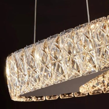 ALLE Arany Kristály Föggőlámpa 80cm