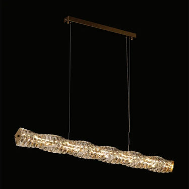 ALORA Arany Kristálylámpa 120cm