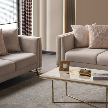 ANKA 3 személyes kanapé bézs