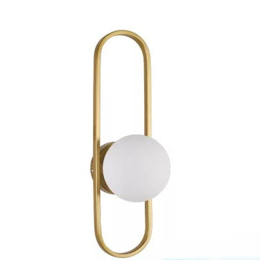 UNIVERSO Fali lámpa 1xG9 max.10w 120x420mm IP20 Óarany