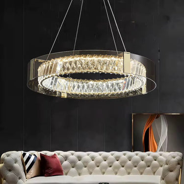 ARTEME Arany Kristály Függőlámpa 60cm